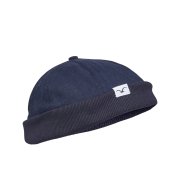 Cleptomanicx Brimless dark navy Gorra