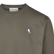 Cleptomanicx Embro Gull tea leaf Sweater