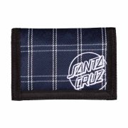 Santa Cruz Opus Dot navy/check Monedero