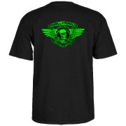 Powell Peralta Winged Ripper green blacklight T-Shirt