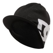 DC Big Star black Visor Beanie