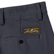 Anti Hero Hecho por Skate charcoal Chino Hose