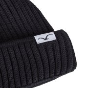 Cleptomanicx Storm Short black Beanie