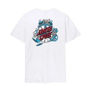 Santa Cruz Grabke Exploding Dot Chest white T-Shirt