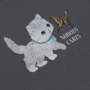 Rip N Dip Nobody Cares charcoal T-Shirt