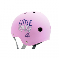 Triple 8 Little Tricky V2 pink Rubber XXS/XS Kids Helmet