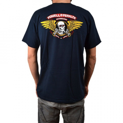 Powell Peralta Winged Ripper navy T-Shirt