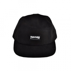 Thrasher Logo black 5 Panel Cap