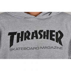 Thrasher Hometown heather grey Hooded