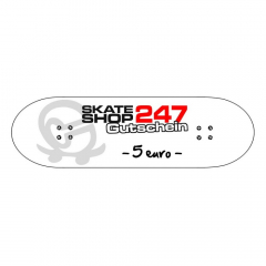 Caramba Skateshop 24/7 - 5€ Gift Coupon